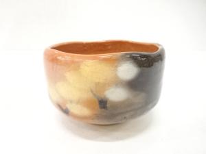 楽焼　桂窯造　赤楽　茶碗